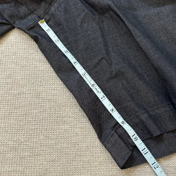 Lee Womens Blue Just Below The Waist Bermuda Style Shorts High Rise Size 12M - Picture 10 of 12